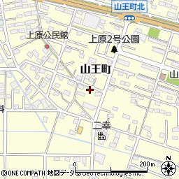 群馬県伊勢崎市山王町172周辺の地図