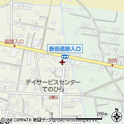 群馬県太田市別所町550周辺の地図