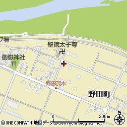 栃木県足利市野田町2150周辺の地図