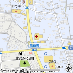 栃木トヨタ自動車佐野店周辺の地図