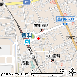 長野県安曇野市豊科新田4905周辺の地図