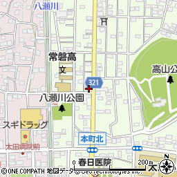 高崎洋装店周辺の地図