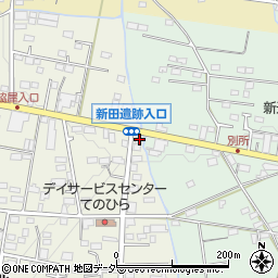 群馬県太田市別所町560周辺の地図