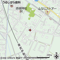 栃木県足利市上渋垂町191周辺の地図