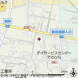 群馬県太田市別所町530周辺の地図