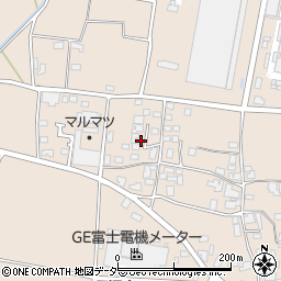 長野県安曇野市堀金烏川2075周辺の地図