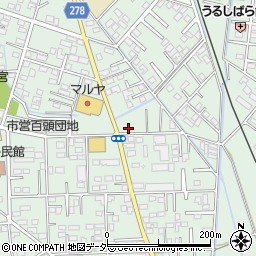 栃木県足利市上渋垂町158周辺の地図