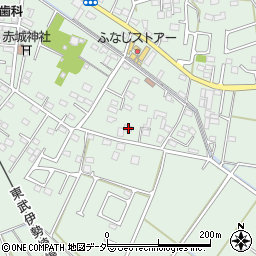 栃木県足利市上渋垂町536周辺の地図