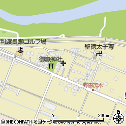 栃木県足利市野田町2163周辺の地図