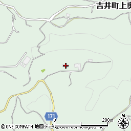 群馬県高崎市吉井町上奥平2066周辺の地図