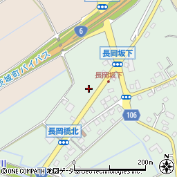 アイセイ薬局茨城長岡店周辺の地図