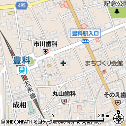 長野県安曇野市豊科4860周辺の地図