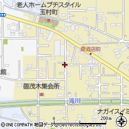 群馬県佐波郡玉村町上茂木500-1周辺の地図