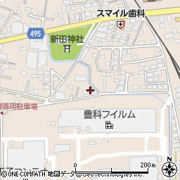 長野県安曇野市豊科5038周辺の地図