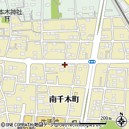 群馬県伊勢崎市南千木町1794周辺の地図