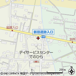 群馬県太田市別所町548-3周辺の地図