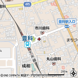 長野県安曇野市豊科4906周辺の地図