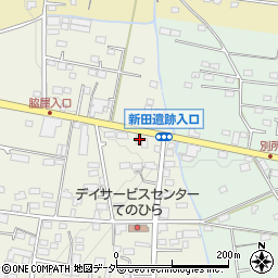群馬県太田市別所町548周辺の地図