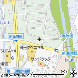 セブンイレブン佐野赤坂町店周辺の地図