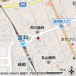 長野県安曇野市豊科4910周辺の地図