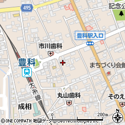 長野県安曇野市豊科4855周辺の地図