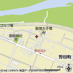 栃木県足利市野田町2157周辺の地図