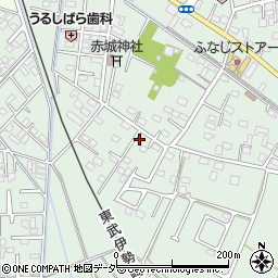 栃木県足利市上渋垂町190周辺の地図