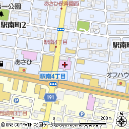 ゲームセンターアピナ周辺の地図