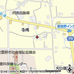 長野県安曇野市豊科南穂高379-2周辺の地図