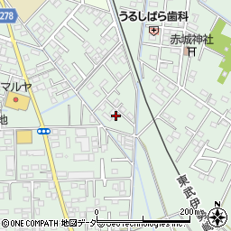 栃木県足利市上渋垂町1536-7周辺の地図