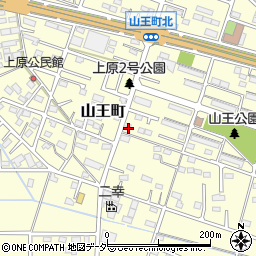 群馬県伊勢崎市山王町130-1周辺の地図