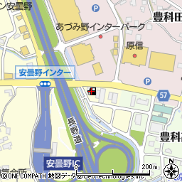 長野県安曇野市豊科南穂高1230周辺の地図