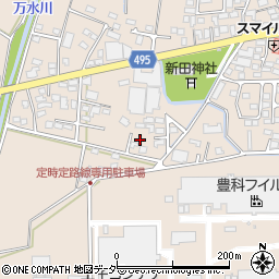 長野県安曇野市豊科5169周辺の地図