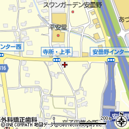 長野県安曇野市豊科南穂高寺所6826周辺の地図