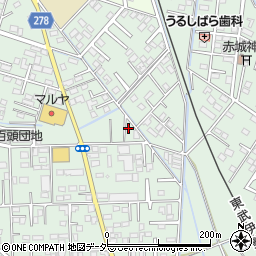 栃木県足利市上渋垂町155周辺の地図