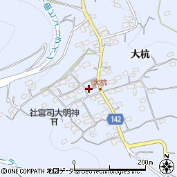 長野県小諸市山浦大杭周辺の地図