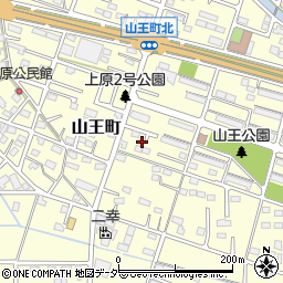 群馬県伊勢崎市山王町133-8周辺の地図