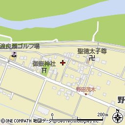 栃木県足利市野田町2161周辺の地図