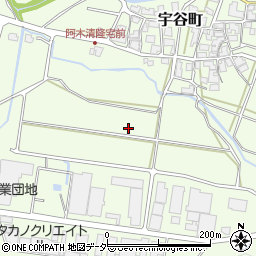 石川県加賀市宇谷町丙周辺の地図