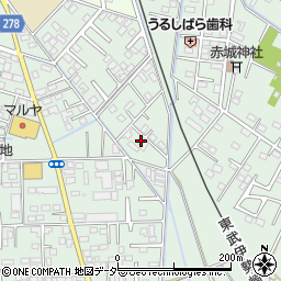 栃木県足利市上渋垂町1536-1周辺の地図