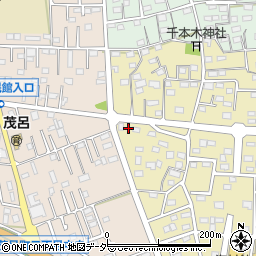 群馬県伊勢崎市南千木町2215周辺の地図