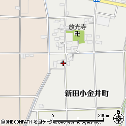 群馬県太田市新田小金井町236周辺の地図
