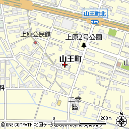 群馬県伊勢崎市山王町169-5周辺の地図