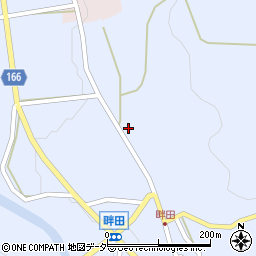 長野県東御市畔田周辺の地図