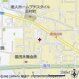 群馬県佐波郡玉村町上茂木500-9周辺の地図