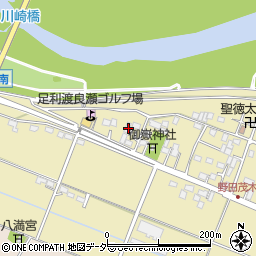 栃木県足利市野田町2233周辺の地図