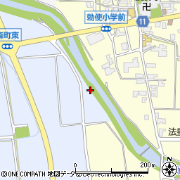 石川県加賀市森町乙周辺の地図