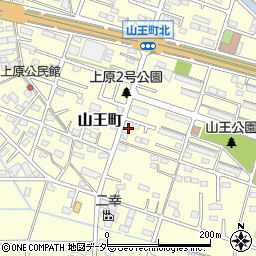 群馬県伊勢崎市山王町133-6周辺の地図