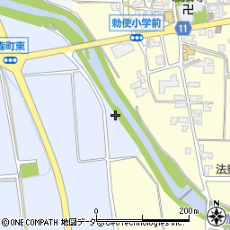 石川県加賀市森町（乙）周辺の地図