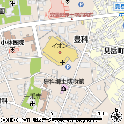 長野県安曇野市豊科4271周辺の地図